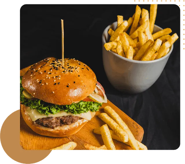 burger et frites